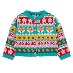 Frugi Robyn Fairisle Cardigan